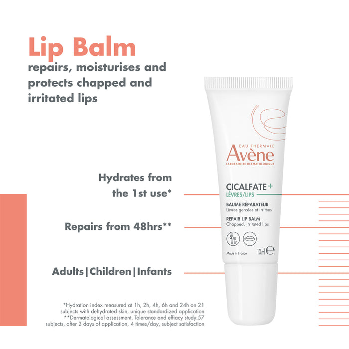 Avène Cicalfate+  Repair Lip Balm for Chapped, Cracked Lips