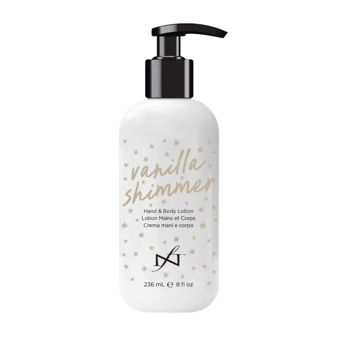 CND Famous Names Vanilla Shimmer Hand and Body Lotion 236ml
