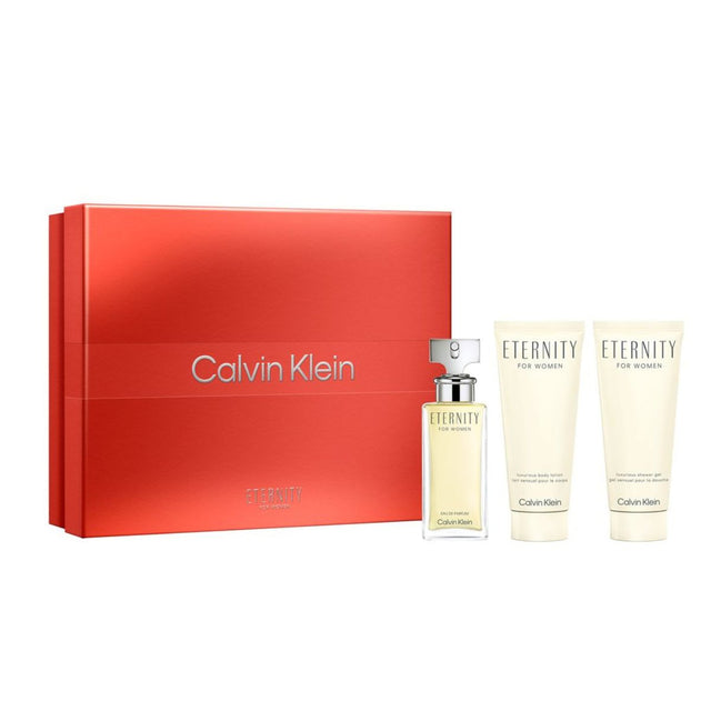 Calvin Klein Eternity Women Eau De Parfum 50ml+Body Lotion 100ml+ShowerGel 100ml