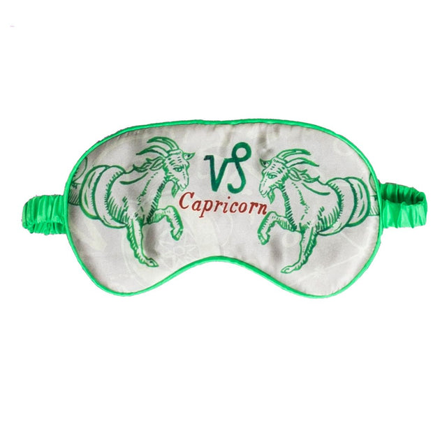 Jessica Russell Flint Capricorn  Silk Eye Mask