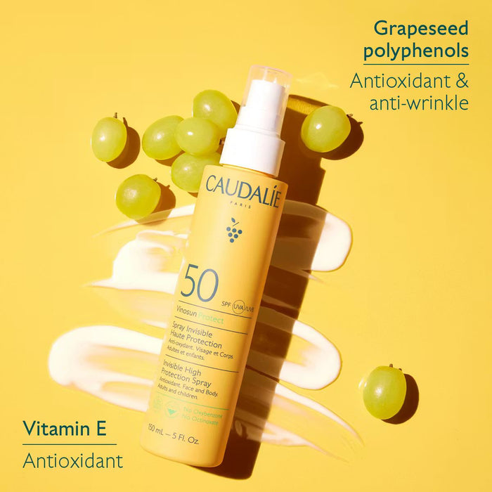 Caudalie Invisible High Protection Spray SPF50 150ml