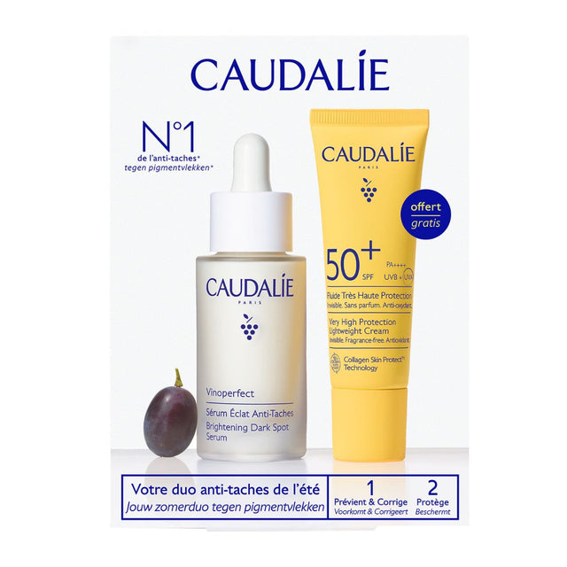 Caudalie Vinoperfect Serum & Suncare Set