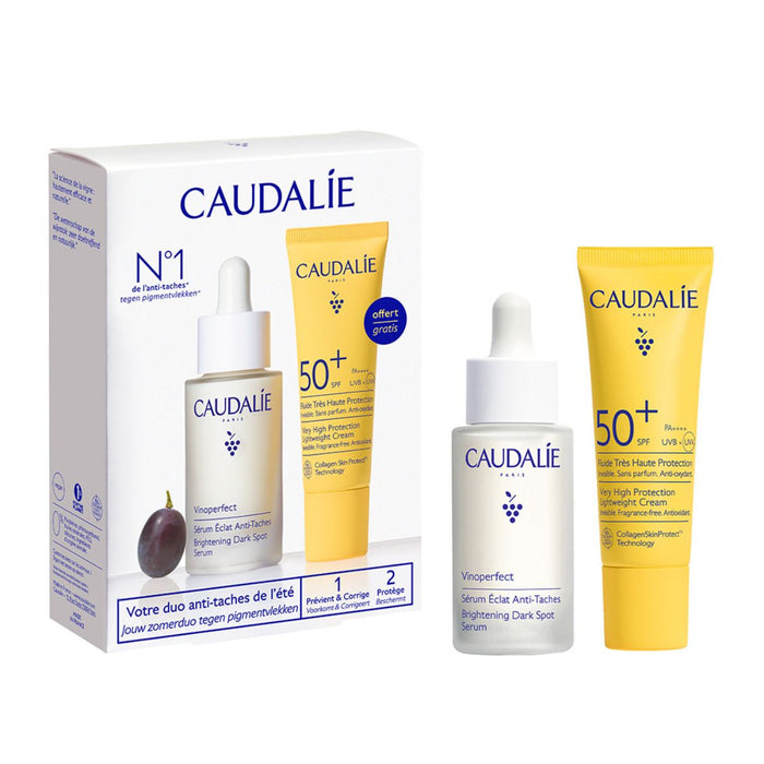 Caudalie Vinoperfect Serum & Suncare Set