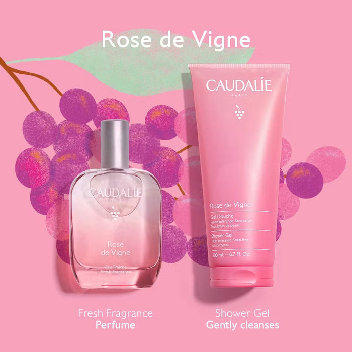 Caudalie Rose de Vigne Fresh Fragrance Gift Set