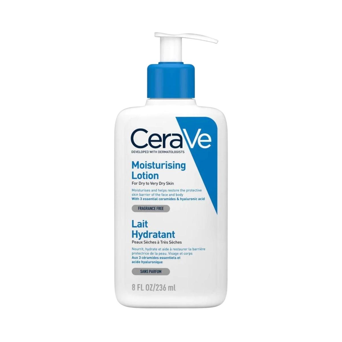 CeraVe Moisturising Lotion with Hyaluronic Acid & Ceramides for Normal to Very Dry Skin 236ml