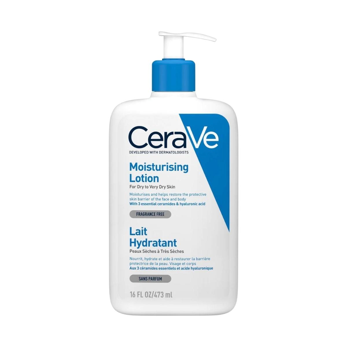 CeraVe Moisturising Lotion with Hyaluronic Acid & Ceramides for Normal to Very Dry Skin 473ml