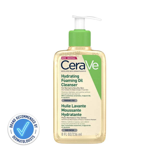 CeraVe Hydrating Foaming Oil Cleanser