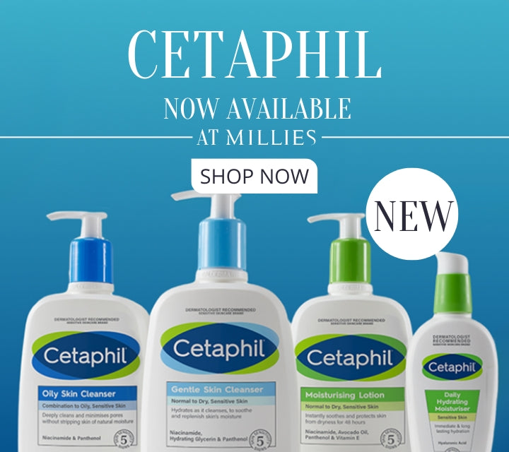 Guess what’s new at Millies? 🤩 Your skin’s new best friend, Cetaphil, just arrived! Perfect for every skin type, get that smooth, hydrated glow. 💦✨ #SkinLovers #NewInStore