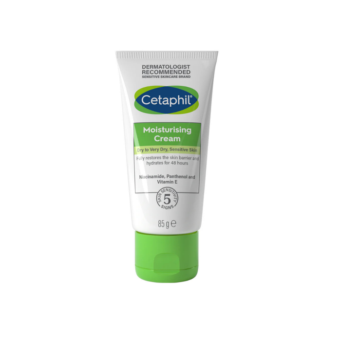 Cetaphil Moisturising Cream, Rich Face & Body Moisturiser for Dry Sensitive Skin 85g