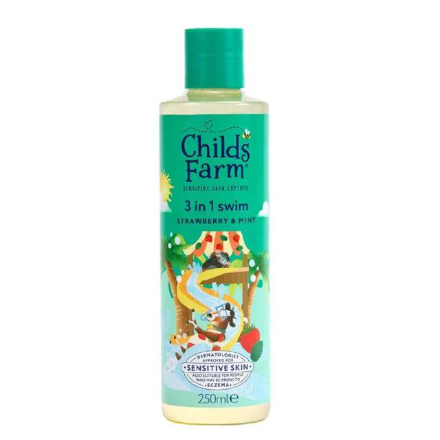 Childs Farm 3in1 Swim - Strawberry & Mint Scent 250ml