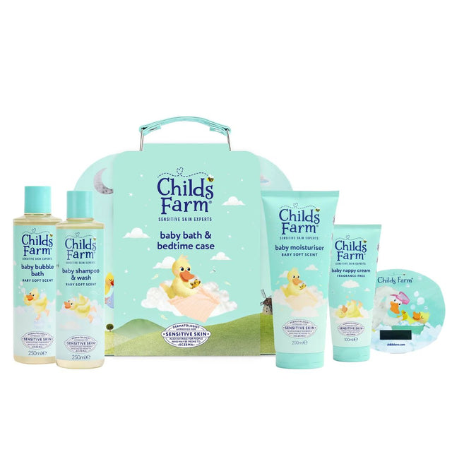 Childs Farm Baby Bath & Bedtime Case Giftset