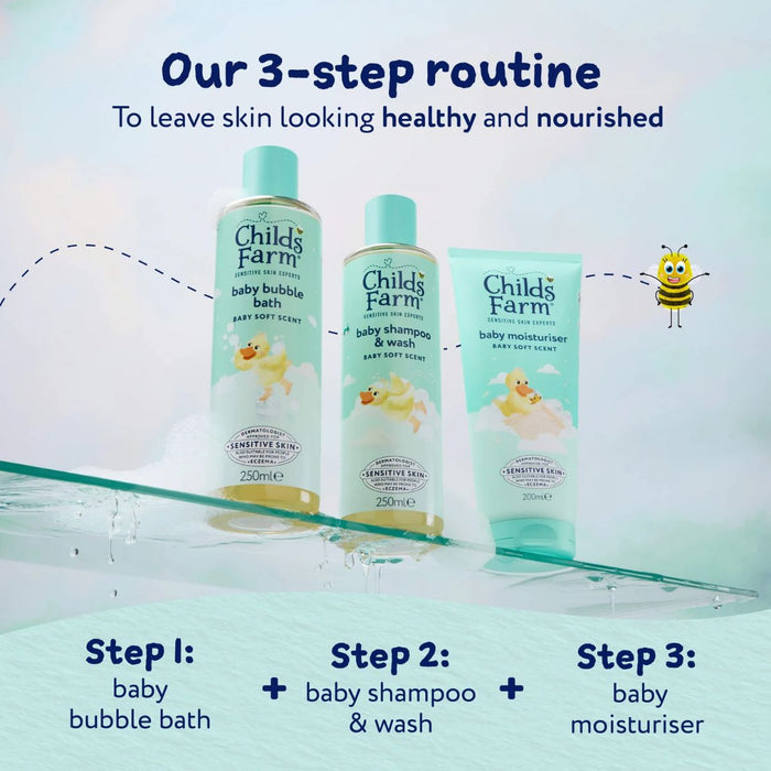 Childs Farm Baby Moisturiser - Baby Soft Scent 200ml