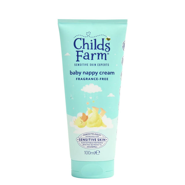 Childs Farm Baby Nappy Cream - Fragrance Free 100ml