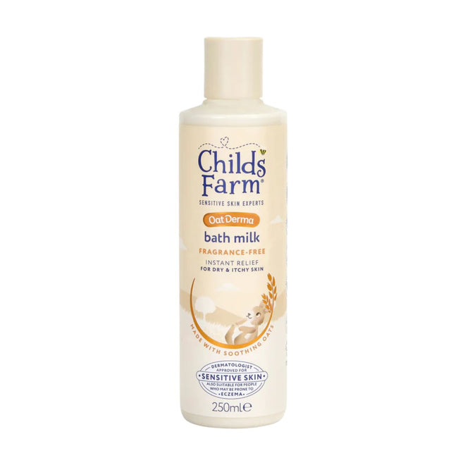 Childs Farm Oatderma Bath Milk - Fragrance Free 250ml