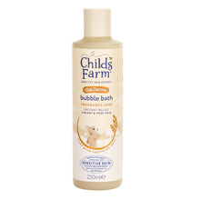 Childs Farm Oatderma Bubble Bath - Fragrance Free 250ml
