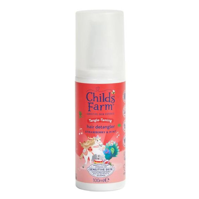 Childs Farm Tangle Taming 3in1 Detangler - Strawberry & Mint Scent  100ml
