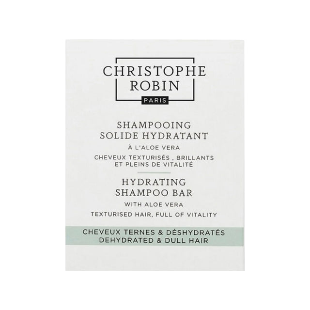 Christophe Robin Hydrating Shampoo Bar with Aloe Vera Dull Dehydrated Hair.