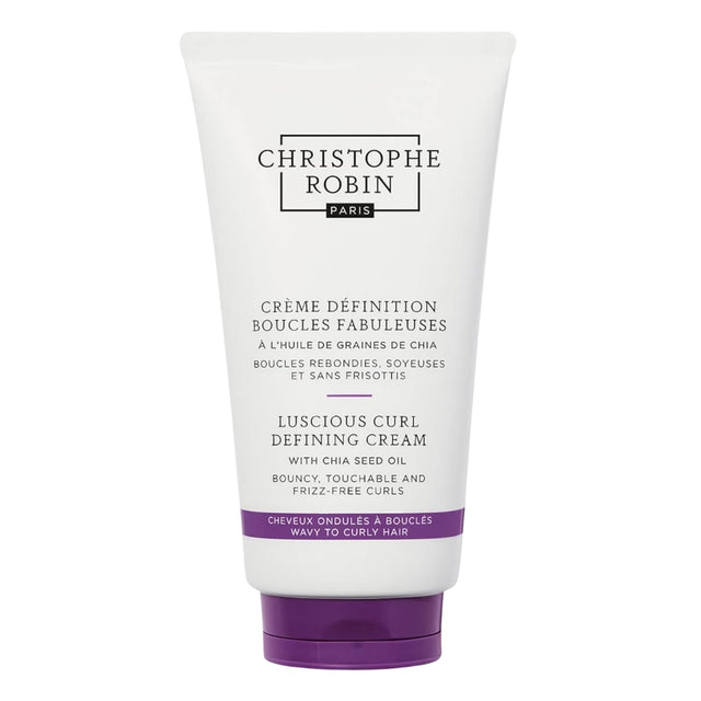 Christophe Robin Luscious Curl Defining Cream with Chia Seed Oil