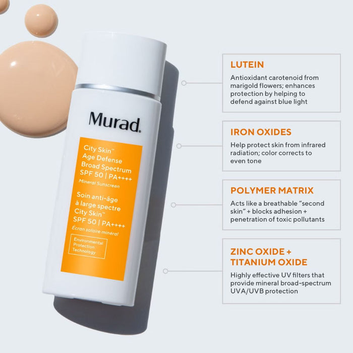 Murad Environmental Shield City Skin Age Defense Broad Spectrum SPF 50