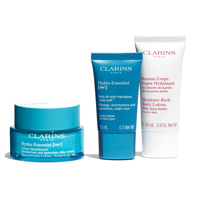 Clarins Hydra Essentiel Gift Set.