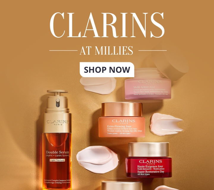 ✨ Beauty lovers, rejoice! Millies is celebrating all things Clarins today! 🌟 Dive into luxury with their top picks. What are you waiting for? #ShopNow #ClarinsLove