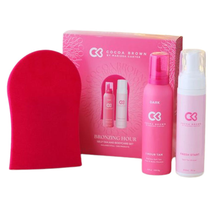 Cocoa Brown Bronzing Hour 3-Piece Tanning Gift Set