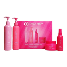 Cocoa Brown Hair Heros 4-Piece Haircare set