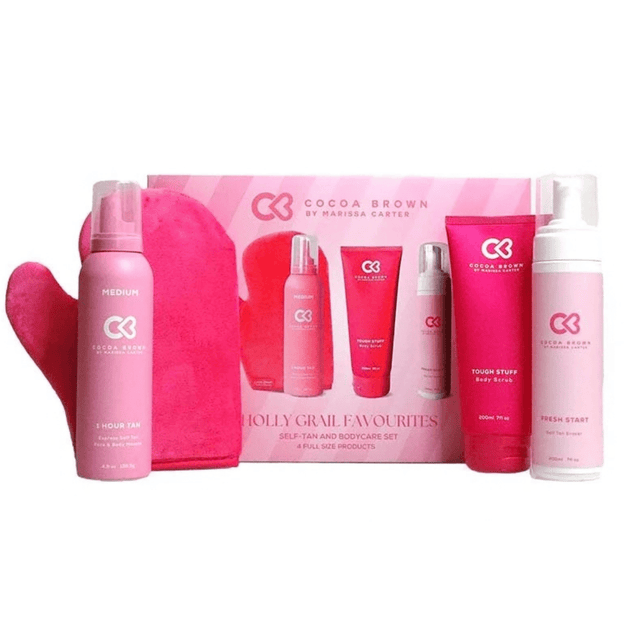 Cocoa Brown Holly Grail 4-Piece Tanning Set