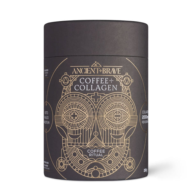 Ancient & Brave Coffee + Collagen Tub 250g