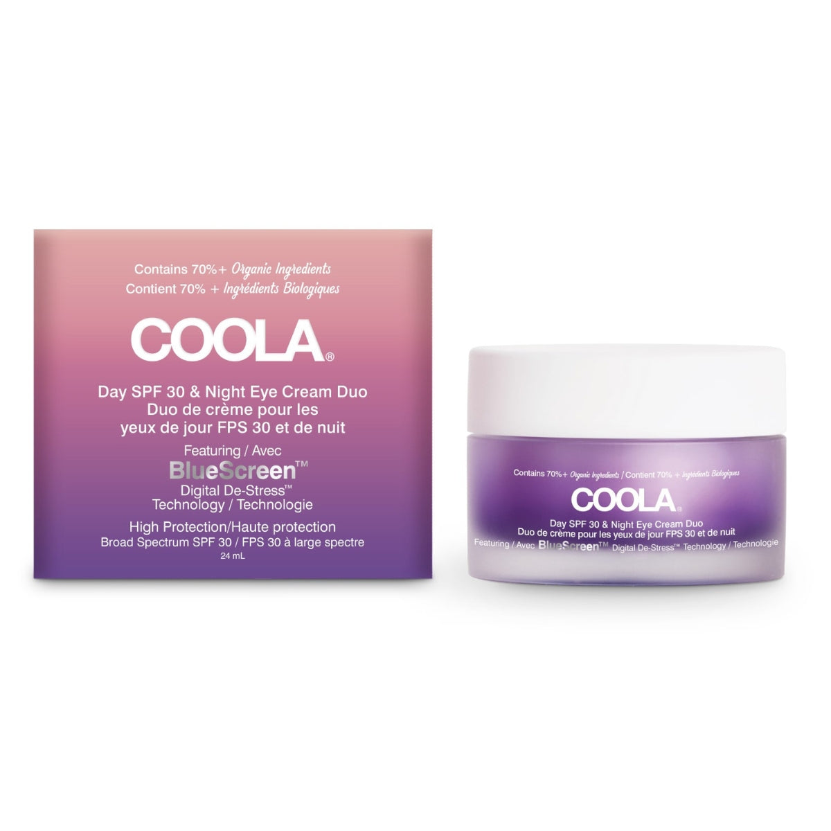 Coola Day SPF30 + Night Eye Cream Duo
