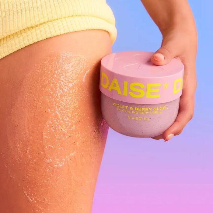 DAISE Body Scrub Bloom Violet & Berry Glow