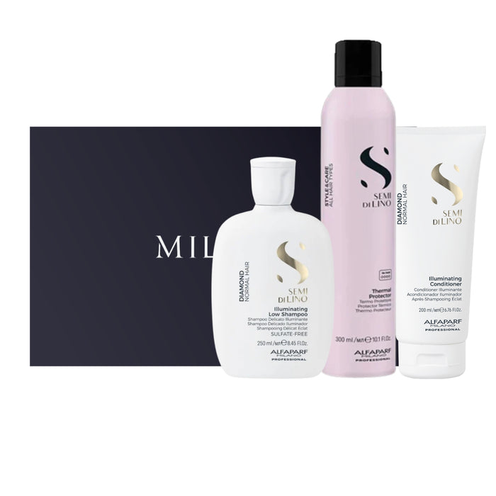 Millies Exclusive The Alfaparf Signature Diamond Gift Box with Complimentary Heat Protector