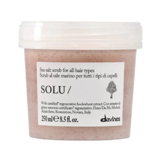 Davines SOLU Salt Scrub 250ml.