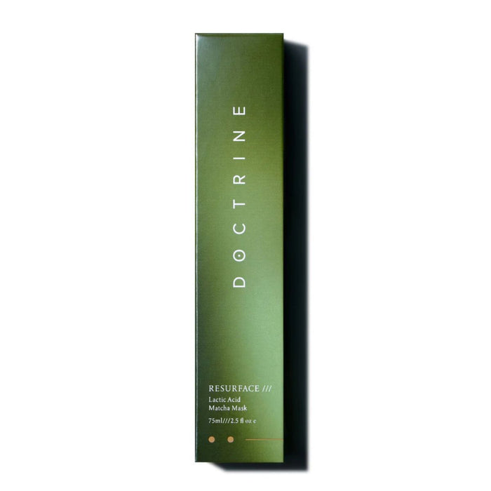 Doctrine Resurface Lactic Acid Matcha Mask
