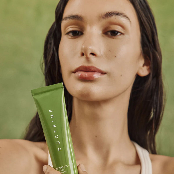 Doctrine Resurface Lactic Acid Matcha Mask