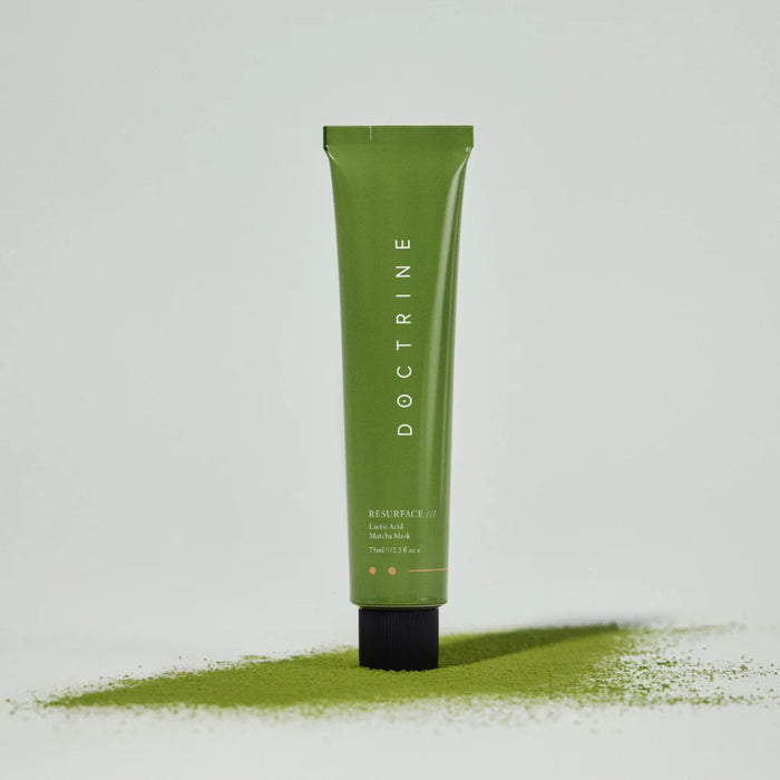 Doctrine Resurface Lactic Acid Matcha Mask