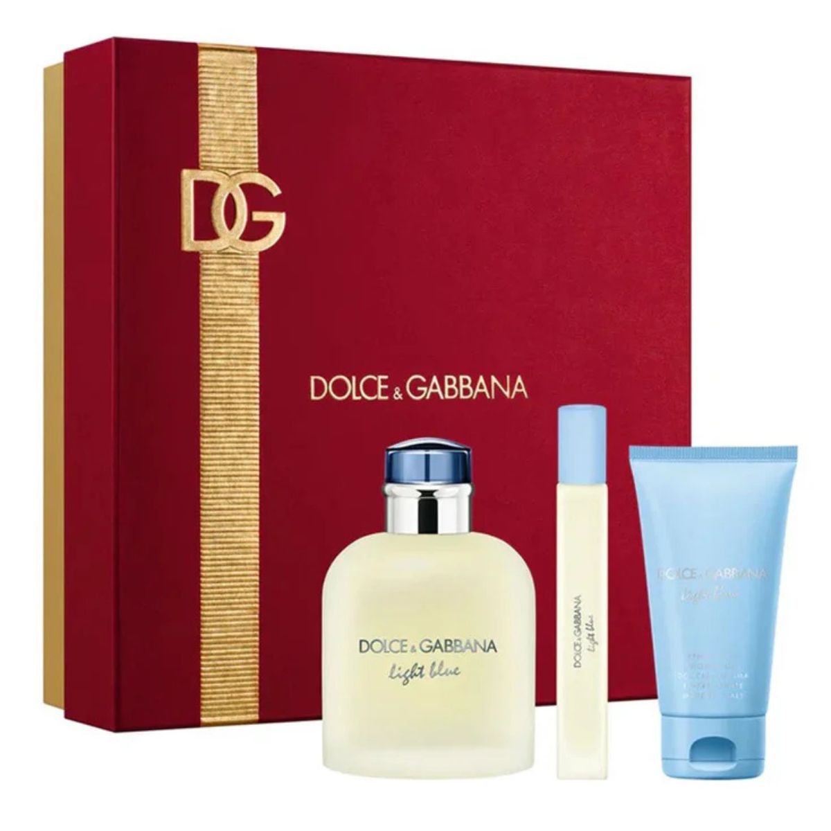 Dolce&Gabanna Light Blue Pour Homme 100ml Set + 50ml Shower Gel + 10ml