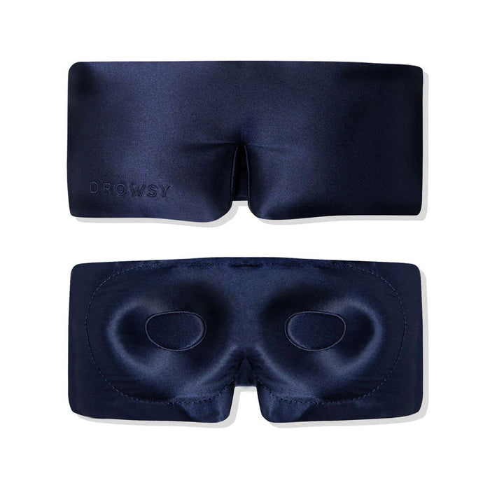 Drowsy Midnight Blue Eyelash Protecting Sleep Mask