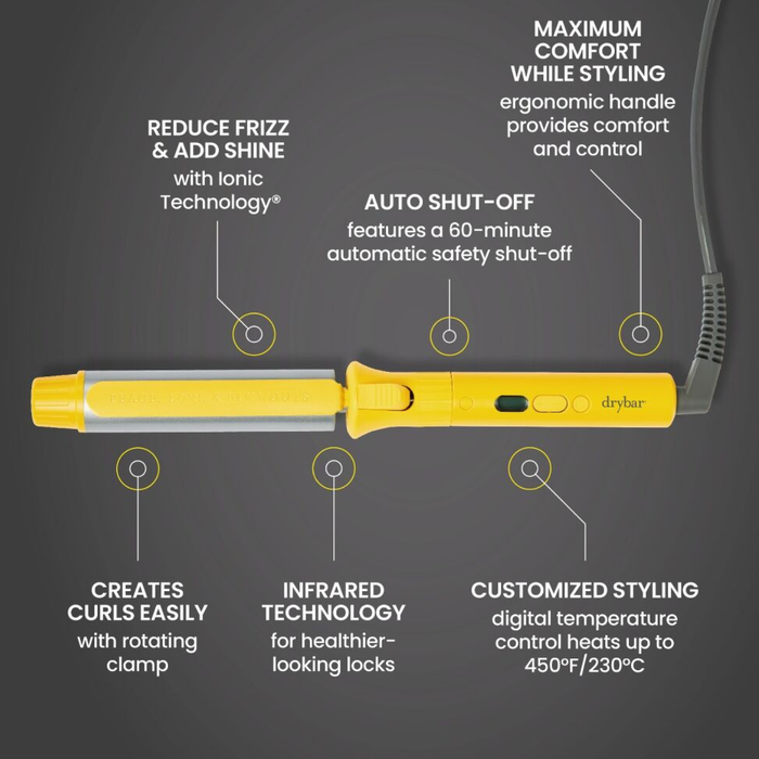 Drybar The 3-Day Bender Digital Curling Iron – 3.2cm Barrel