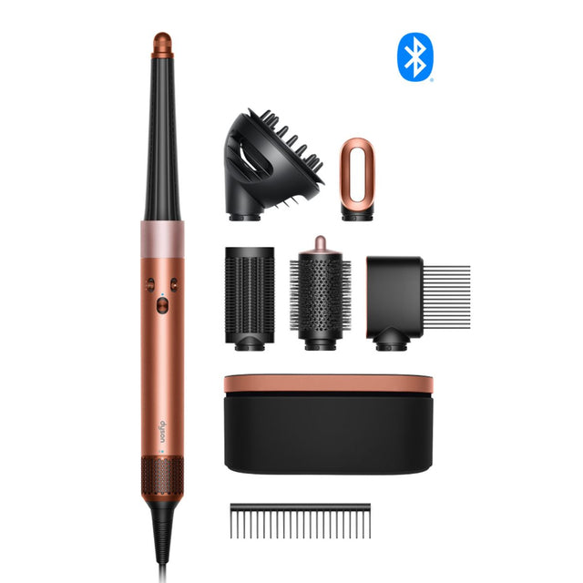 Dyson Airwrap I.D. for Curly Hair Multi-Styler & Dryer in Amber Silk & Pink Champagne