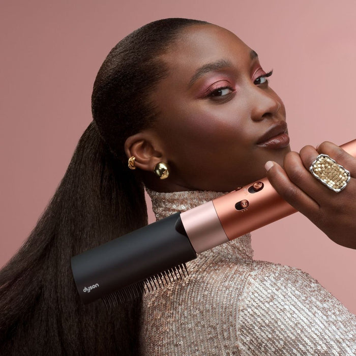 Dyson Airwrap I.D. for Curly Hair Multi-Styler & Dryer in Amber Silk & Pink Champagne