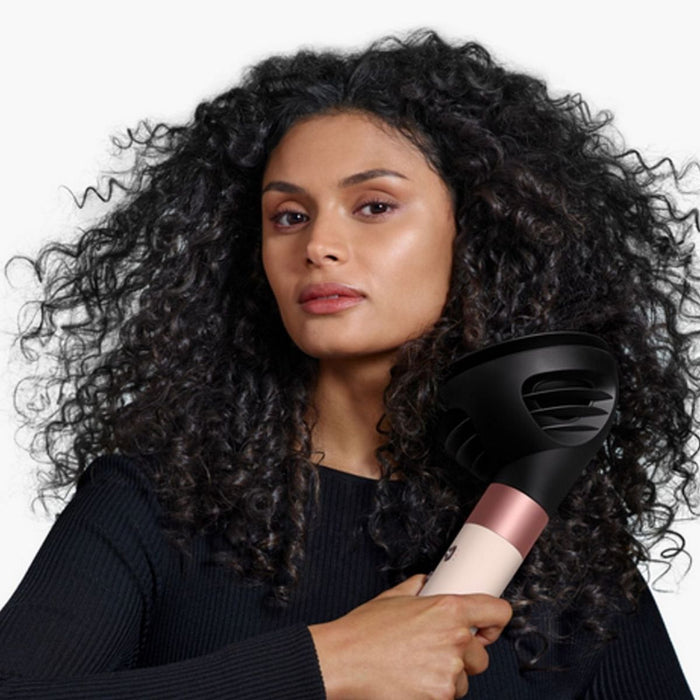 Dyson Airwrap™ I.D. Curly+Coily Hot Air Styler in Ceramic Pink and Rose Gold