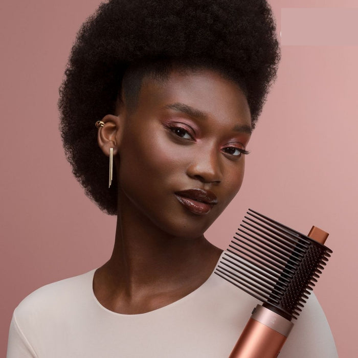 Dyson Coanda 2X Multi-Styler and Dryer for Curly Hair in Ceramic Pink and Rose Gold