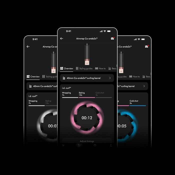 Dyson Coanda 2X Multi-Styler and Dryer for Curly Hair in Ceramic Pink and Rose Gold