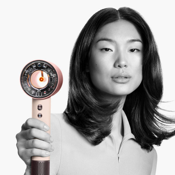 Dyson Supersonic Nural Hair Dryer for Curly Hair in Ceramic Pink