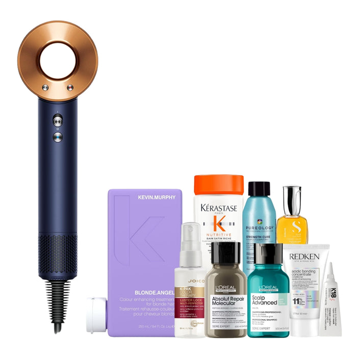 Dyson Supersonic Hair Dryer for Straight and Wavy Hair in Prussian Blue