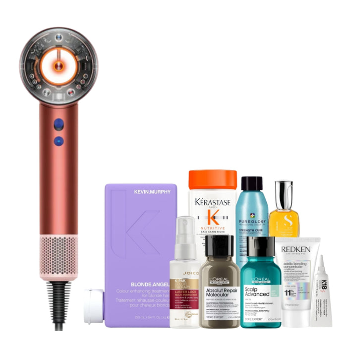 Dyson Supersonic Nural Sensors Hair Dryer in Pink.
