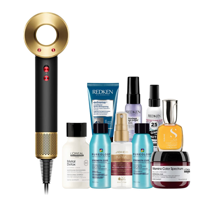 Dyson Supersonic Onyx & Gold.