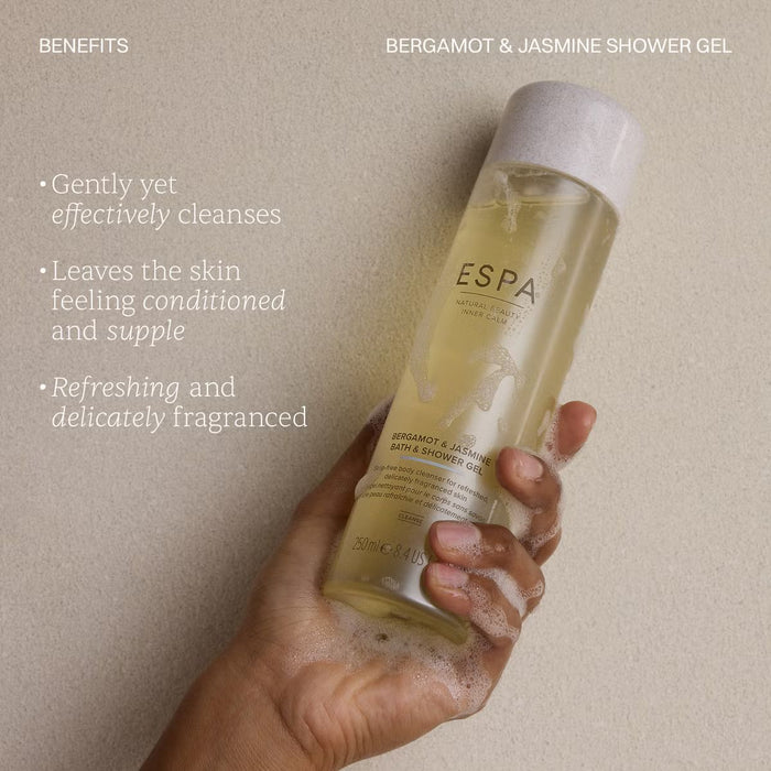 ESPA Bergamot & Jasmine Bath and Shower Gel 250ml