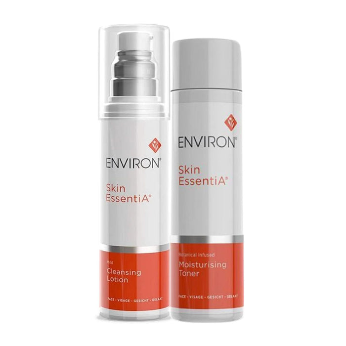 Environ Cleansing Lotion and Moisturising Toner Solution Bundle